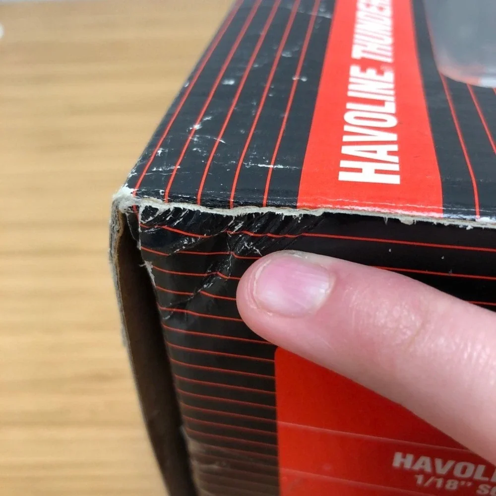 ERTL American Muscle Havoline Thunderbird 1/18 Scale Black Davey Allison 28 7458